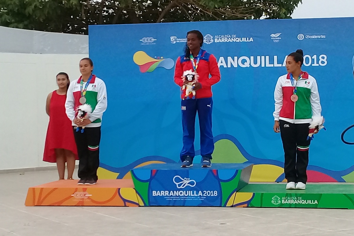 Logra México 2-3 en plataforma femenina