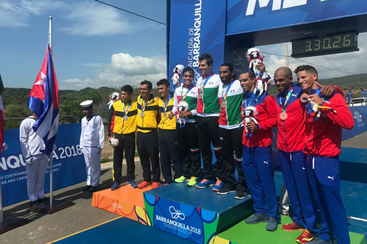 Impone México su calidad en triatlón masculino