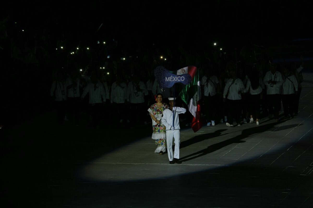 Encabeza México desfile de naciones en Barranquilla