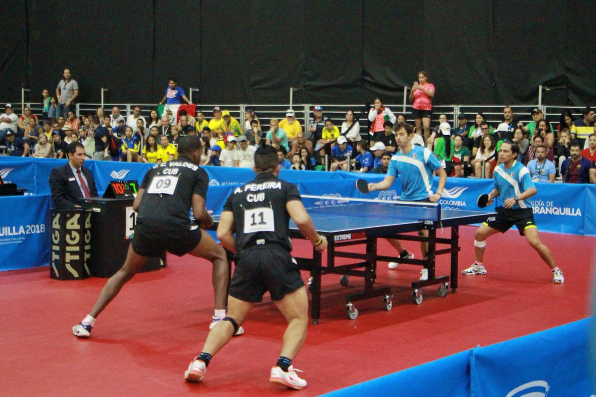 Logra dupla mexicana de tenis de mesa plata