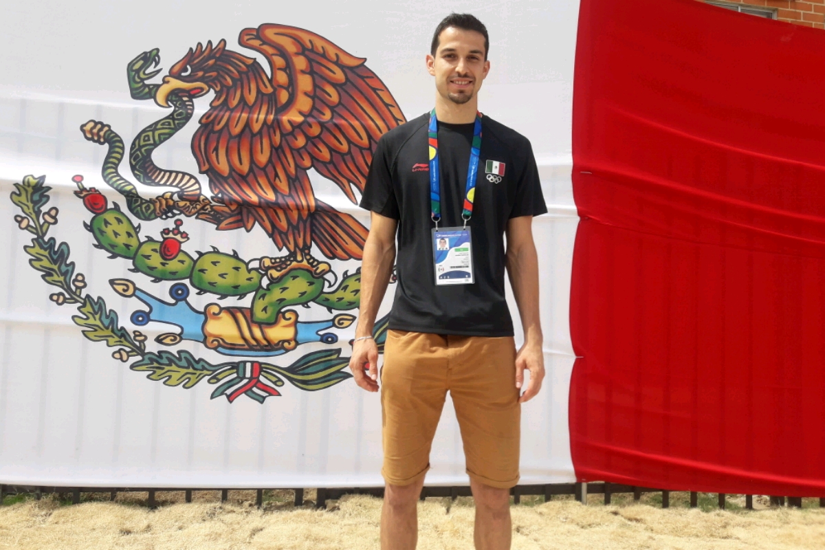 Rivera, primer representante del atletismo mexicano que llega a Barranquilla