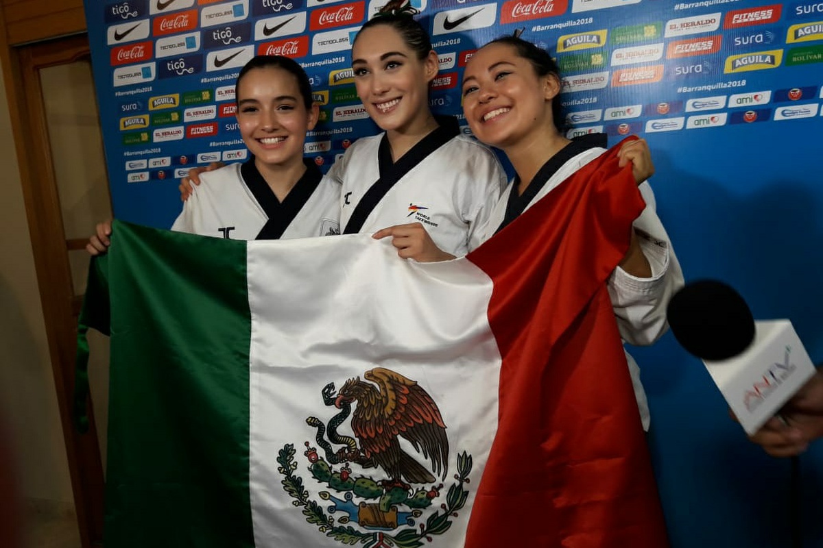 Oro y plata para México en poomsae