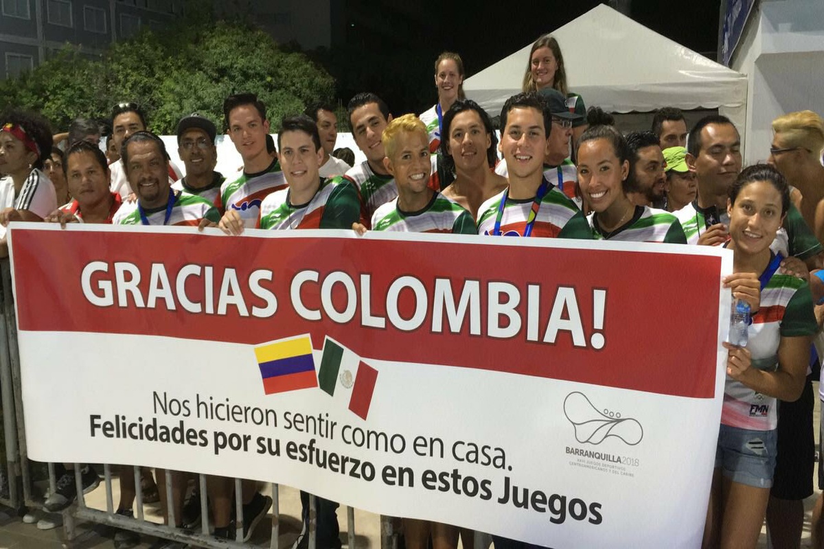 México, campeón centroamericano en natación